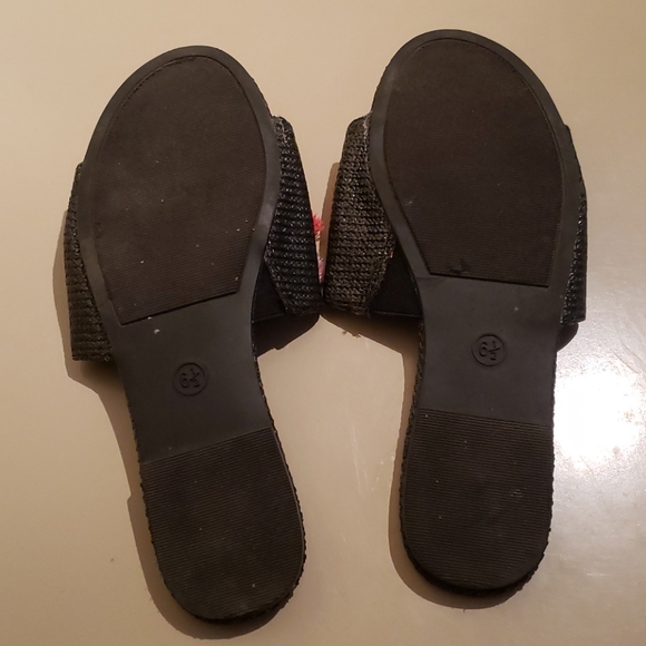A New Day slides with tassels. Size 6.5. - Picture 3 of 5